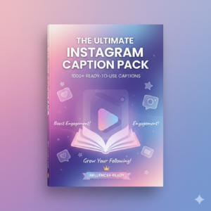 The ultimate Instagram caption pack ebook