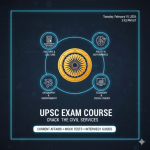UPSC exam course ebook